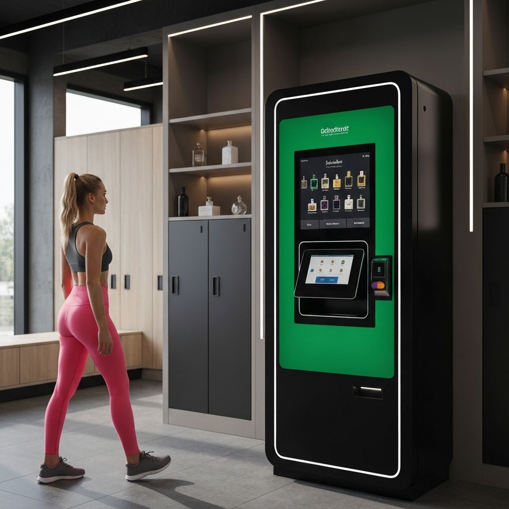 Smart Vending machine installed in Gyms & Fitness Centres